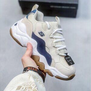 Skechers Dlites Sports Casual Running Shoes Tan